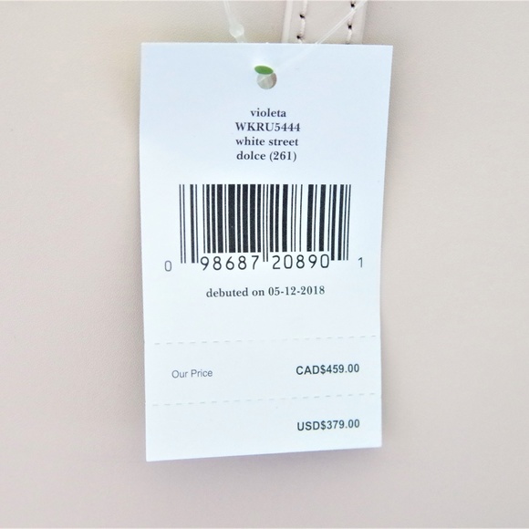 NWT Kate Spade Pink Large Leather Travel Tote Bag - Picture 6 of 6